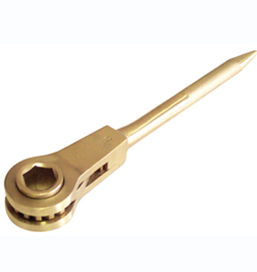 防爆圓柄壓花棘輪扳手