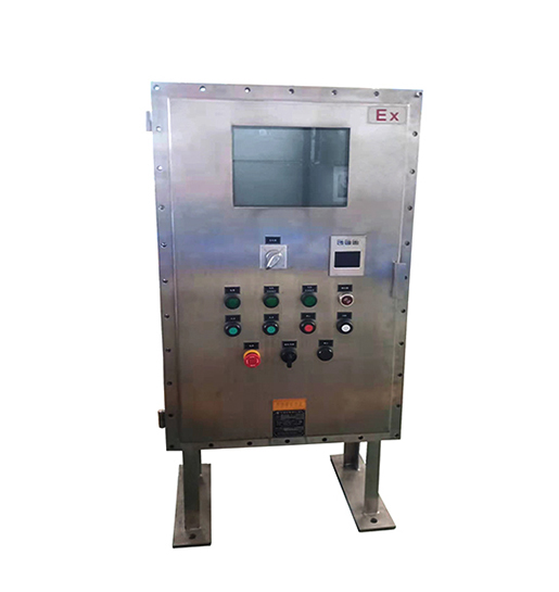 不銹鋼帶顯示屏防爆控制柜