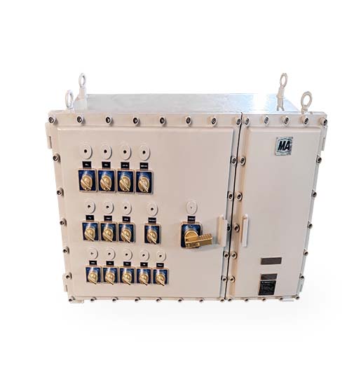 仰拱、線橋礦用控制箱